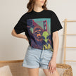 Alien & Bigfoot Golden Gate Bridge T-Shirt — San Francisco UFO & Cryptid Tee