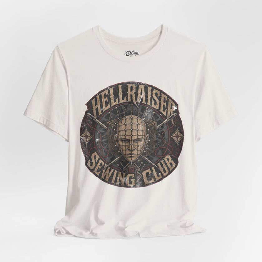 Hellraiser Sewing Club Tee - Vintage Horror Graphic T-Shirt