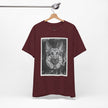German Shepard Smoke Photo Tee — Vintage Pup Graphic T-Shirt