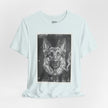 German Shepard Smoke Photo Tee — Vintage Pup Graphic T-Shirt