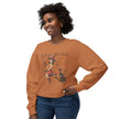 Spellbound After Dark Witch on Broom Sweatshirt | Halloween Cat Moon