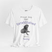 Proud Dog Dad Established Year T‑Shirt — Personalized Dog Dad Tee