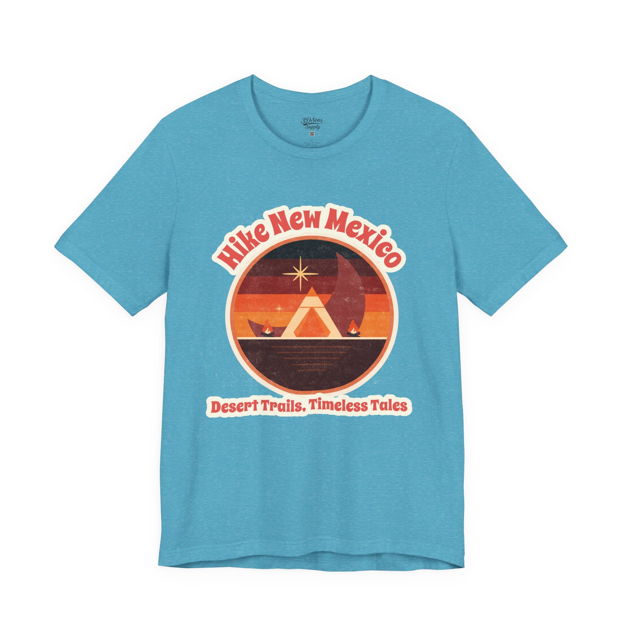 Hike New Mexico T‑Shirt — My Kind of Therapy Hiking Tee