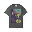 Alien & Bigfoot Golden Gate Bridge T-Shirt — San Francisco UFO & Cryptid Tee