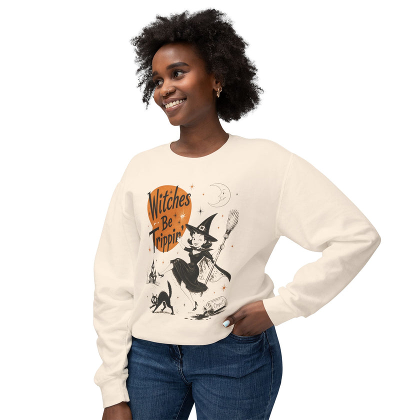 Witches Be Trippin' Halloween sweatshirt | Crewneck