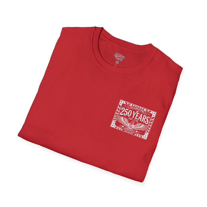 250 Year American Celebration July 4th Independence Day T-Shirt | Patriotic Tee