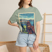 Crater Lake Alien & Bigfoot T-Shirt — National Park Adventure Tee