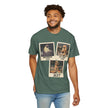 Personalized Polaroid Photo Tee — Custom 3 Image & Text Options