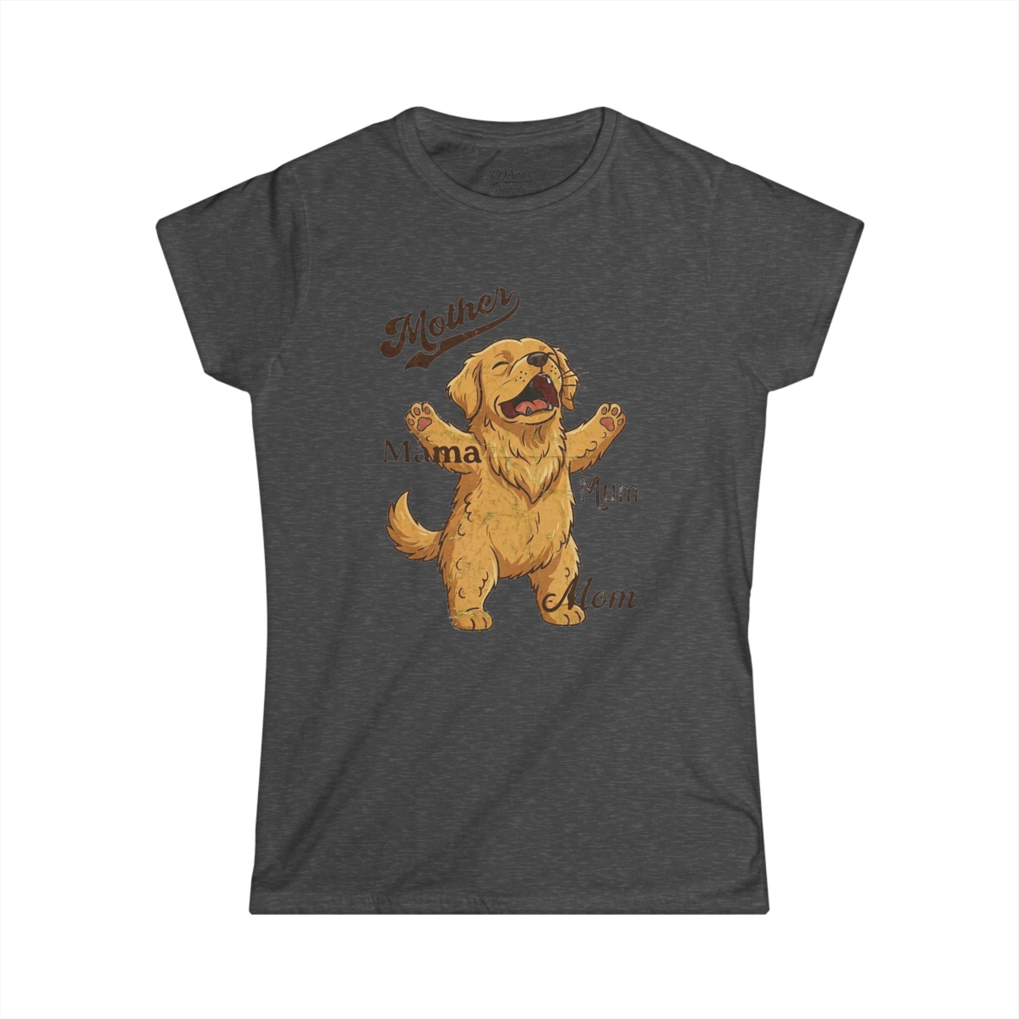 Golden Retriever Mom T-Shirt — Mother's Day Dog Mama Tee