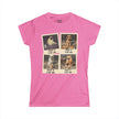 Personalized Polaroid Photo Tee — Custom 4-Image Collage