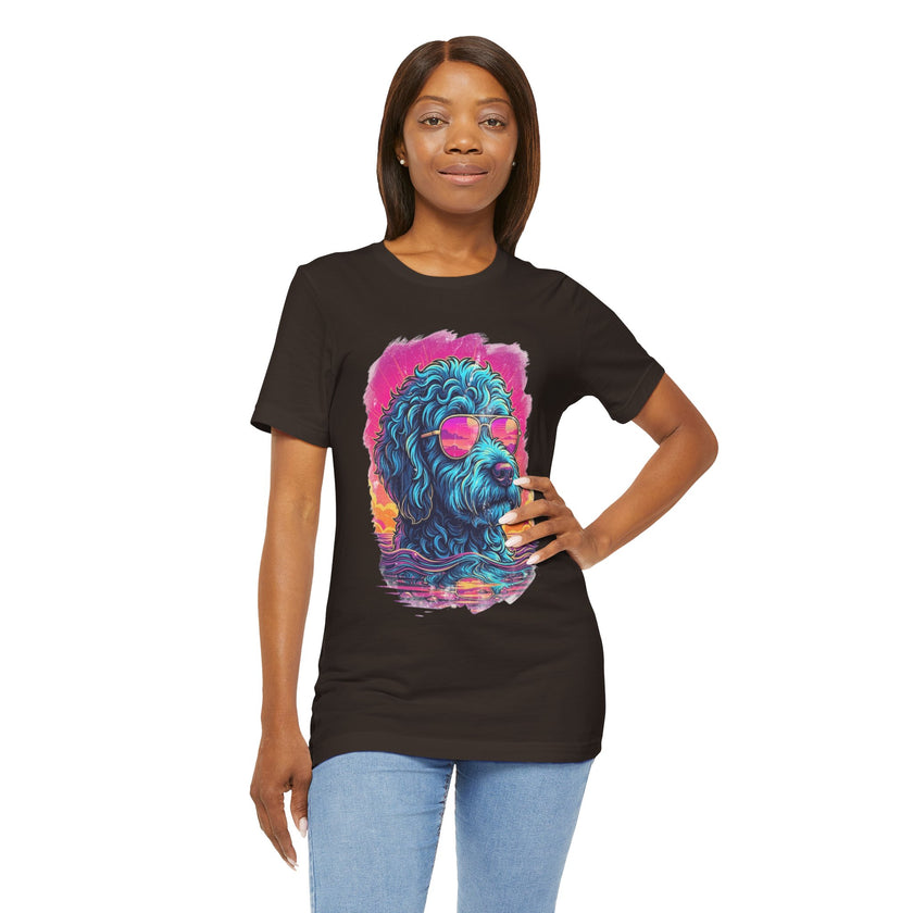 Doodle Vice City 90s Retro Tee — Funny Vintage Style T-Shirt