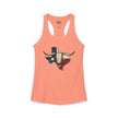 Texas Longhorn Skull Women's Racerback Tank