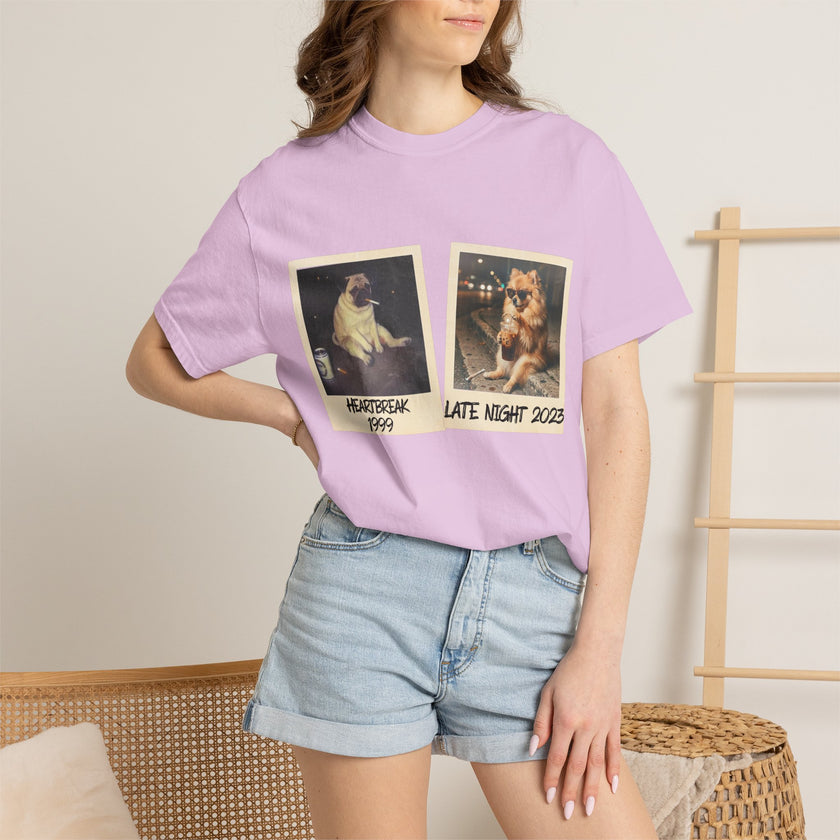 Personalized Polaroid Photo T-Shirt — Custom 2-Image Keepsake