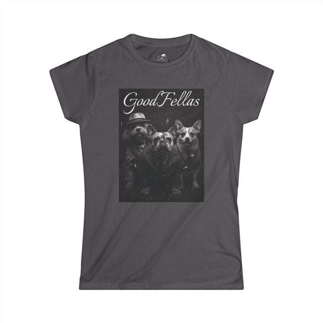 Women's GoodFellas Dogs Tee | Corgi, French Bulldog & Doodle Mafia Shirt – 3D Sons Supply Co