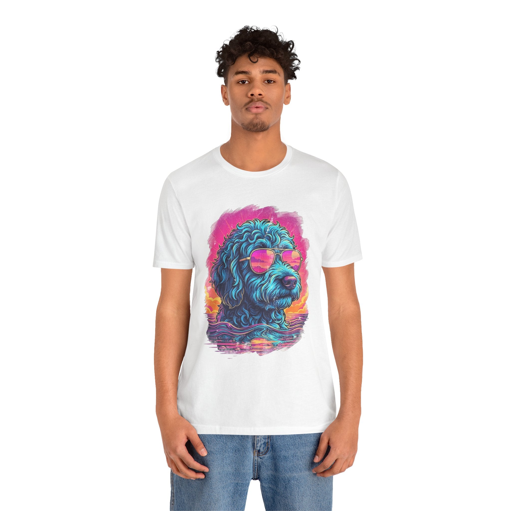 Doodle Vice City 90s Retro Tee — Funny Vintage Style T-Shirt