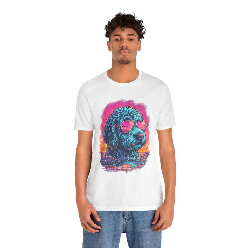 Doodle Vice City 90s Retro Tee — Funny Vintage Style T-Shirt