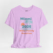 Personalized Family Beach T-Shirt — Custom Family Name, Location, Year with Beach Design