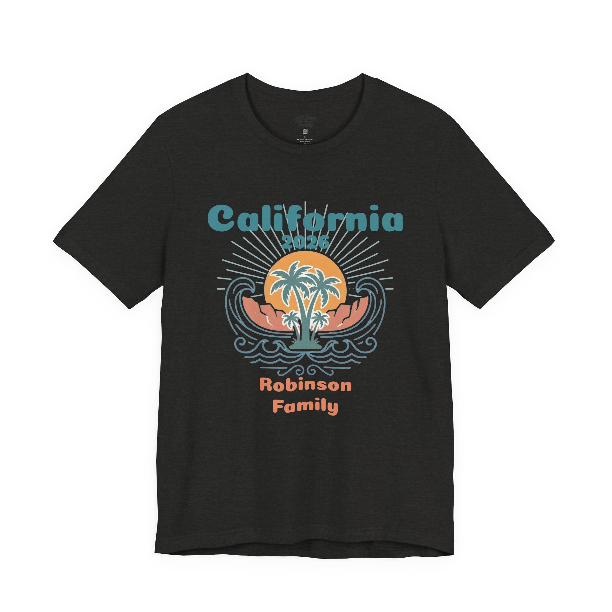 Personalized Family Vacation T-Shirt
