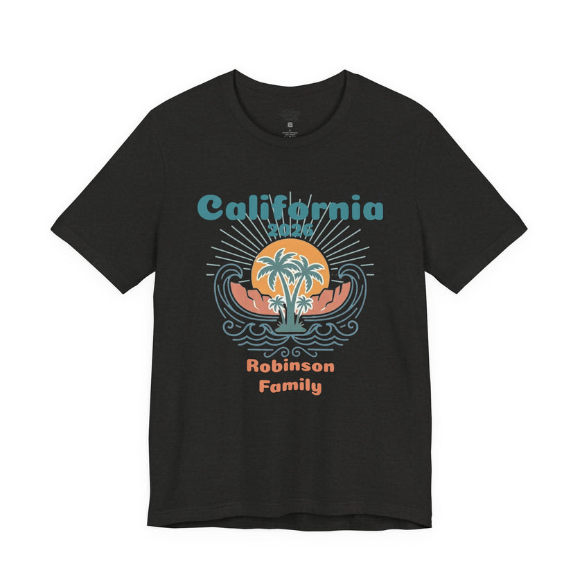 Personalized Family Vacation T-Shirt