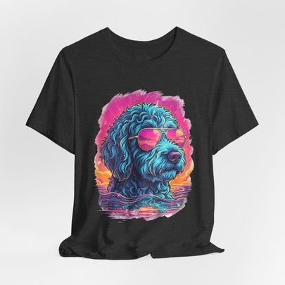 Doodle Vice City 90s Retro Tee — Funny Vintage Style T-Shirt