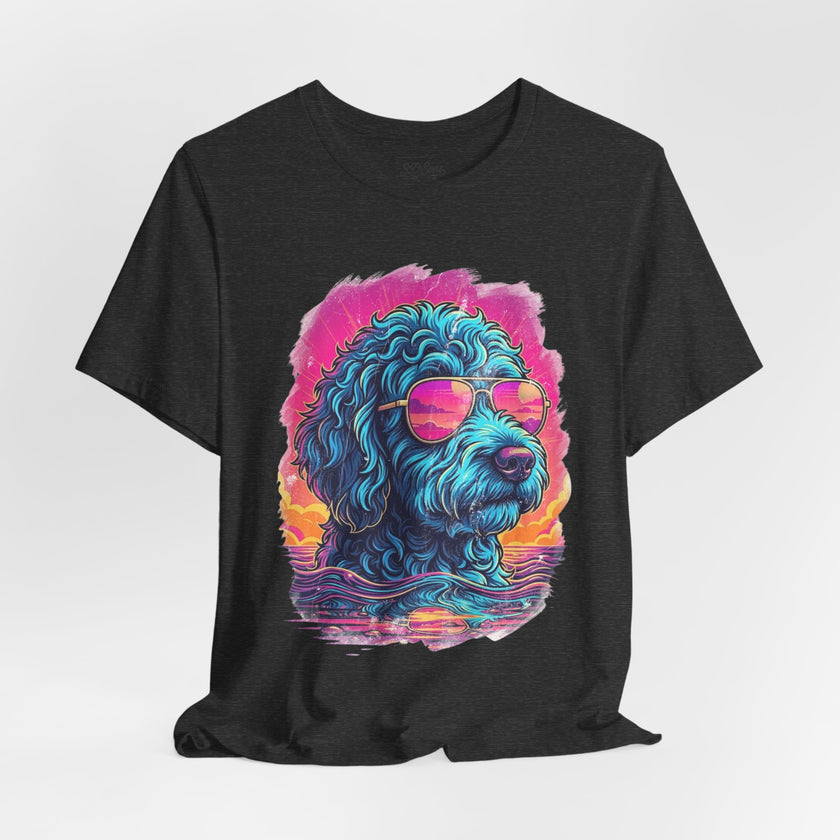 Doodle Vice City 90s Retro Tee — Funny Vintage Style T-Shirt