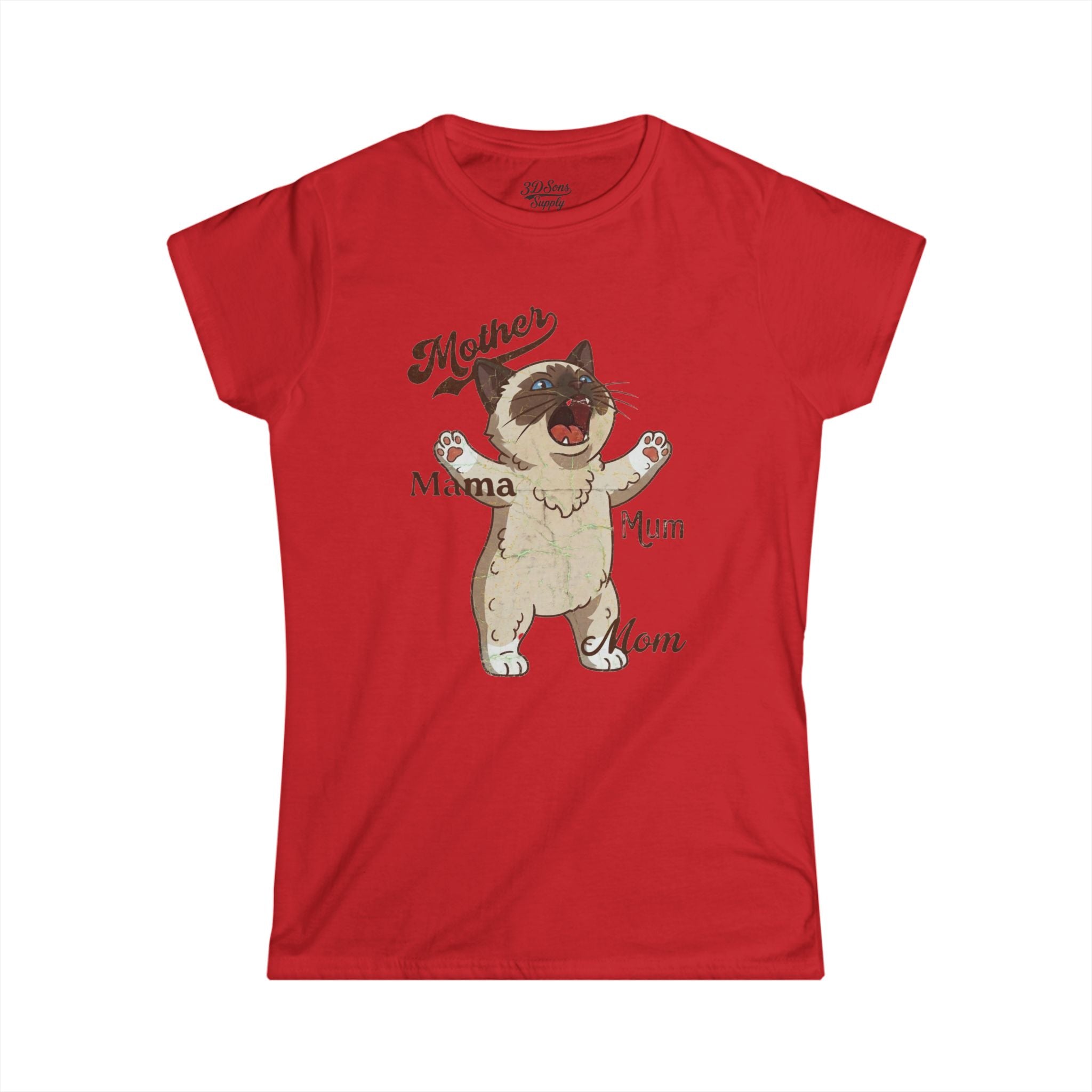 Ragdoll Cat Mama Mother's Day Tee