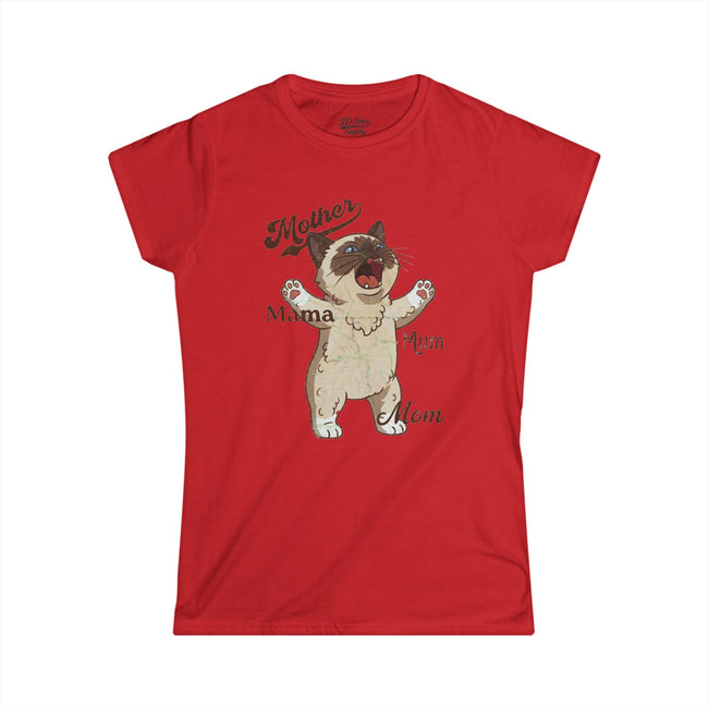 Ragdoll Cat Mama Mother's Day Tee