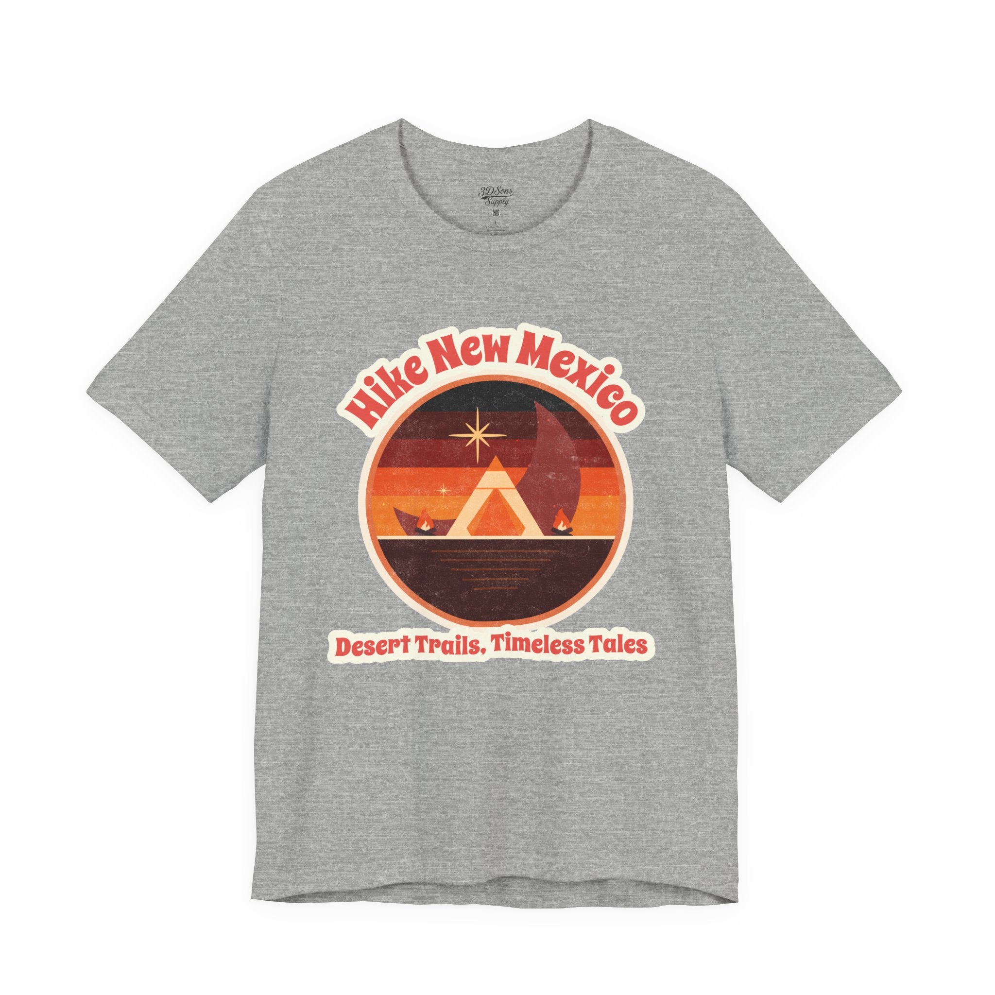 Hike New Mexico T‑Shirt — My Kind of Therapy Hiking Tee