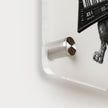 Dachshund Playing Keytar Acrylic Wall Art Panel
