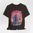 Dachshund Vice City Retro Tee 90's style