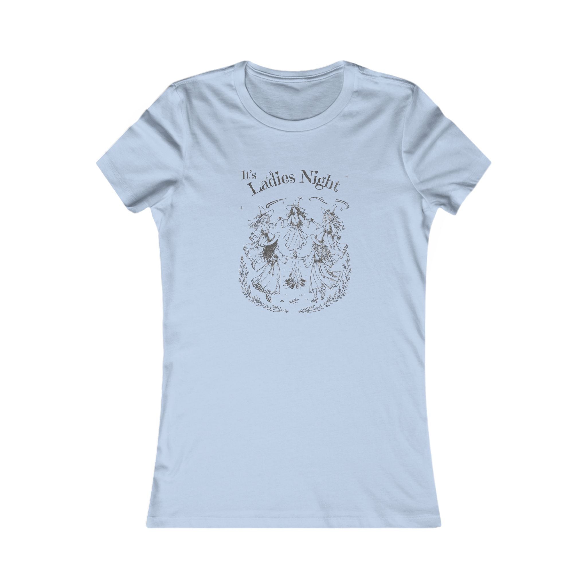 Ladies' Night Floral Witch Tee — 