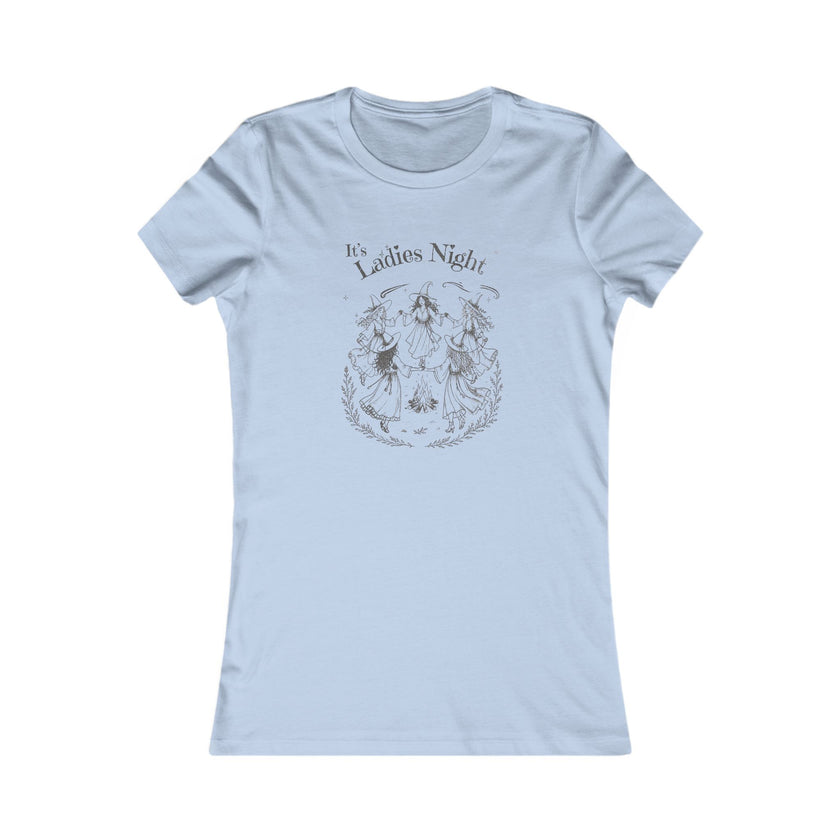 Ladies' Night Floral Witch Tee — 