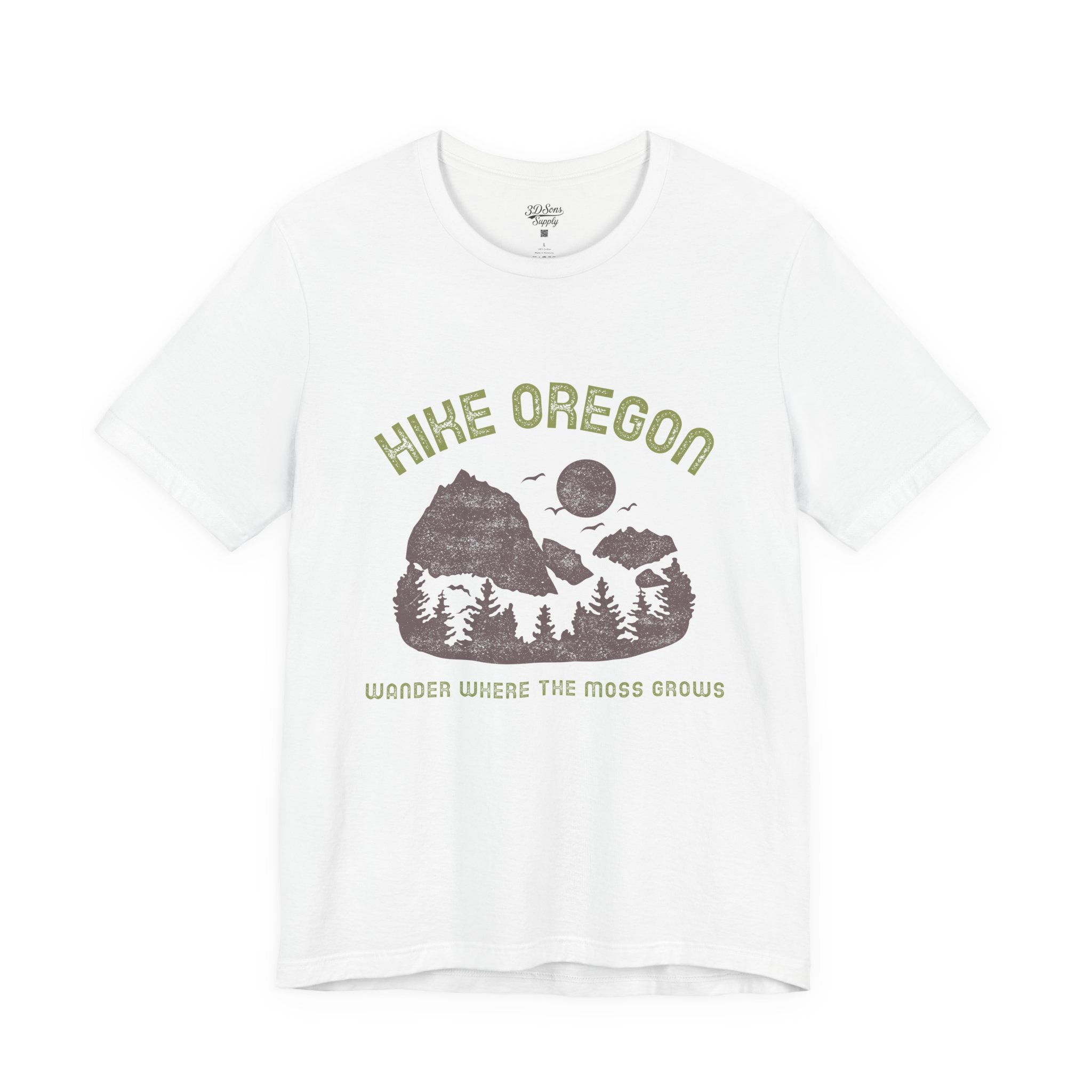 Hike Oregon Adventure Tee — Hiking Graphic T-Shirt