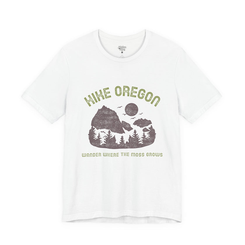 Hike Oregon Adventure Tee — Hiking Graphic T-Shirt