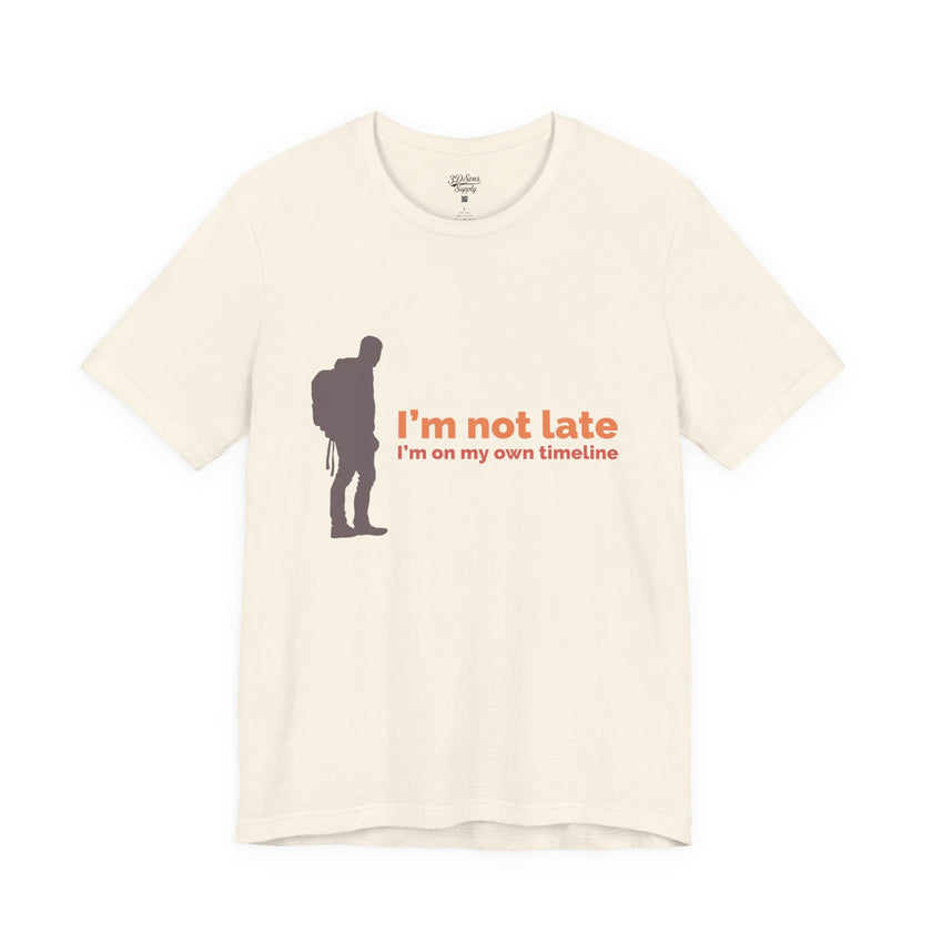 I'm On My Own Timeline Adventure Hiking Tee — Casual Outdoorsy Hiking Shirt