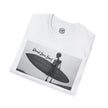 Skeleton Surfer Tee | Retro Black & White Surfing Graphic Shirt – 3D Sons Supply Co