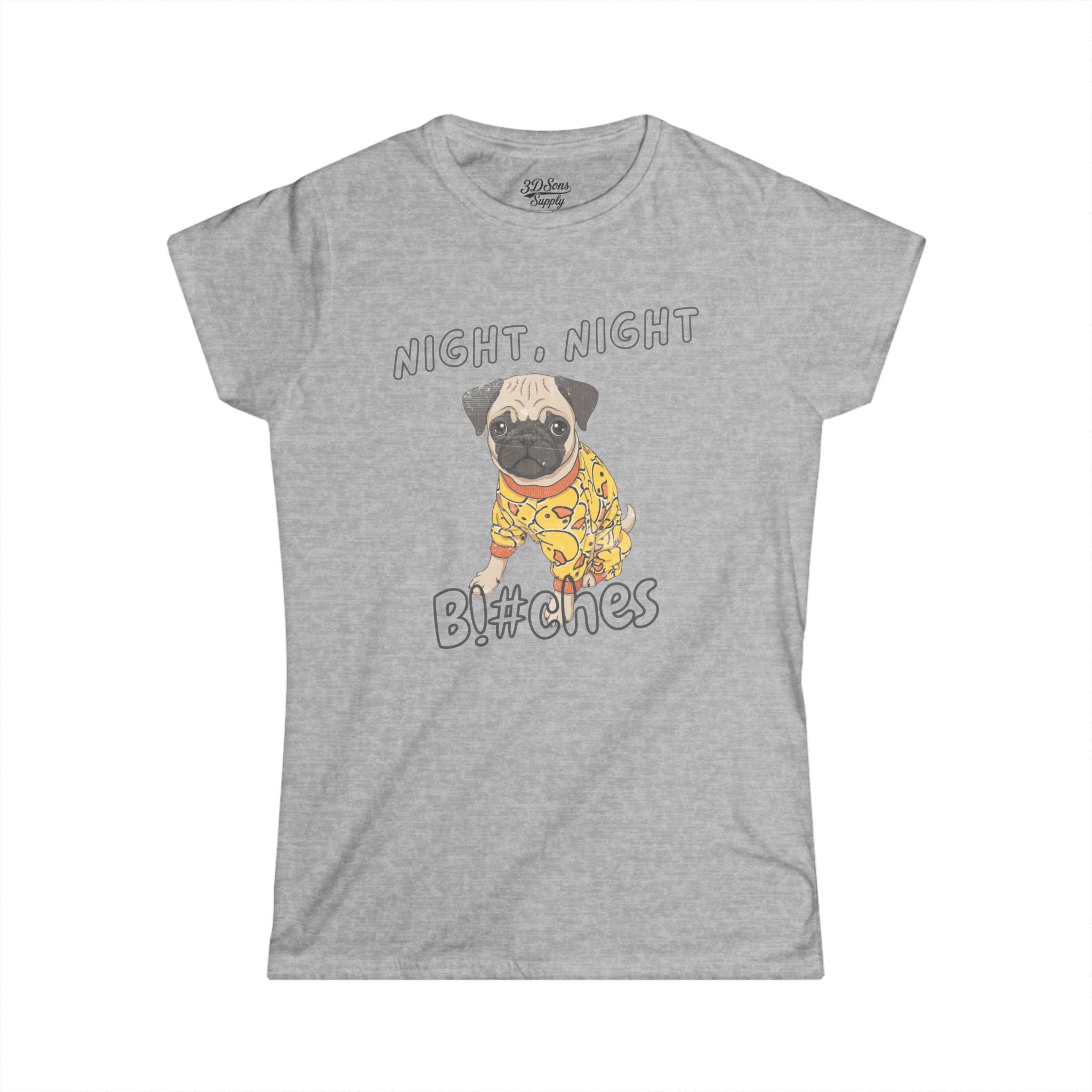 Pug in Pajamas Tee — 