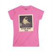 Personalized Polaroid Photo Tee – Custom Women's Softstyle T-Shirt