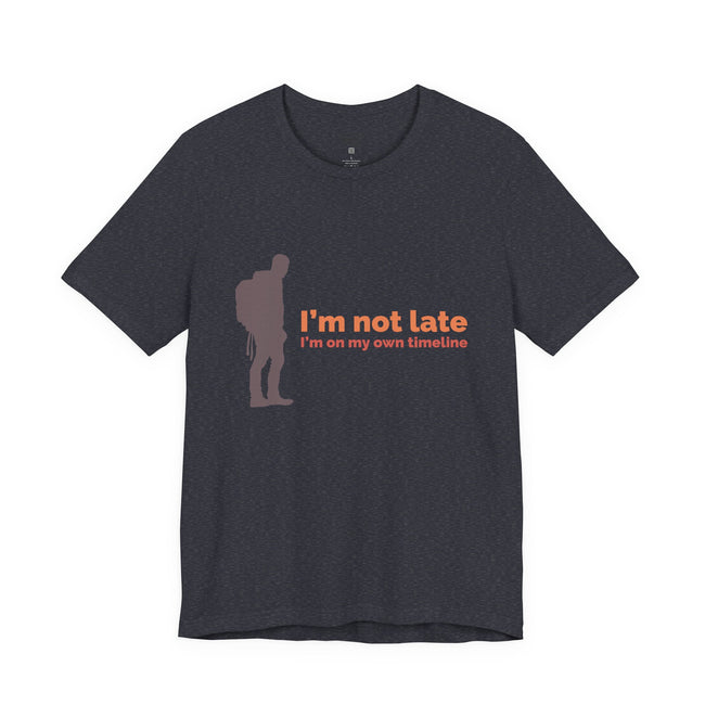 I'm On My Own Timeline Adventure Hiking Tee — Casual Outdoorsy Hiking Shirt