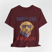 Happy 250 America! Patriotic Goldendoodle Tee