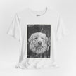 Great Pyrenees Smoke Photo Tee — Vintage Pup Graphic T-Shirt