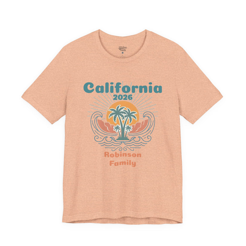 Personalized Family Vacation T-Shirt