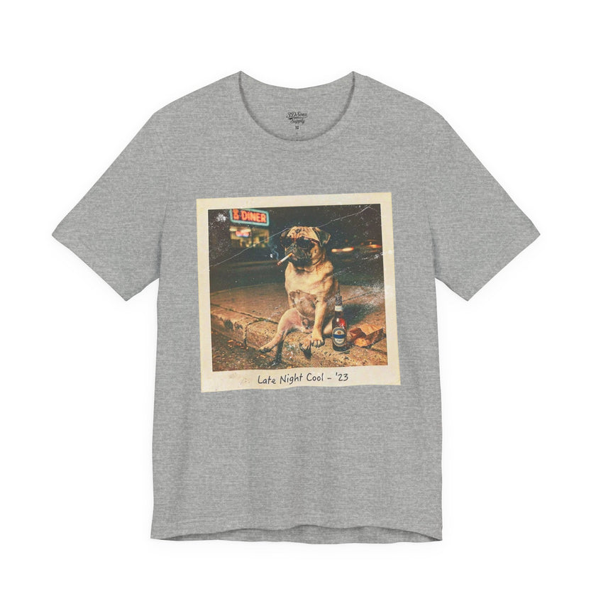 Vintage Pug Photo Tee — 