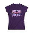 Women's 'Shut Your Stupid Face Hole' 80's Themed Tee