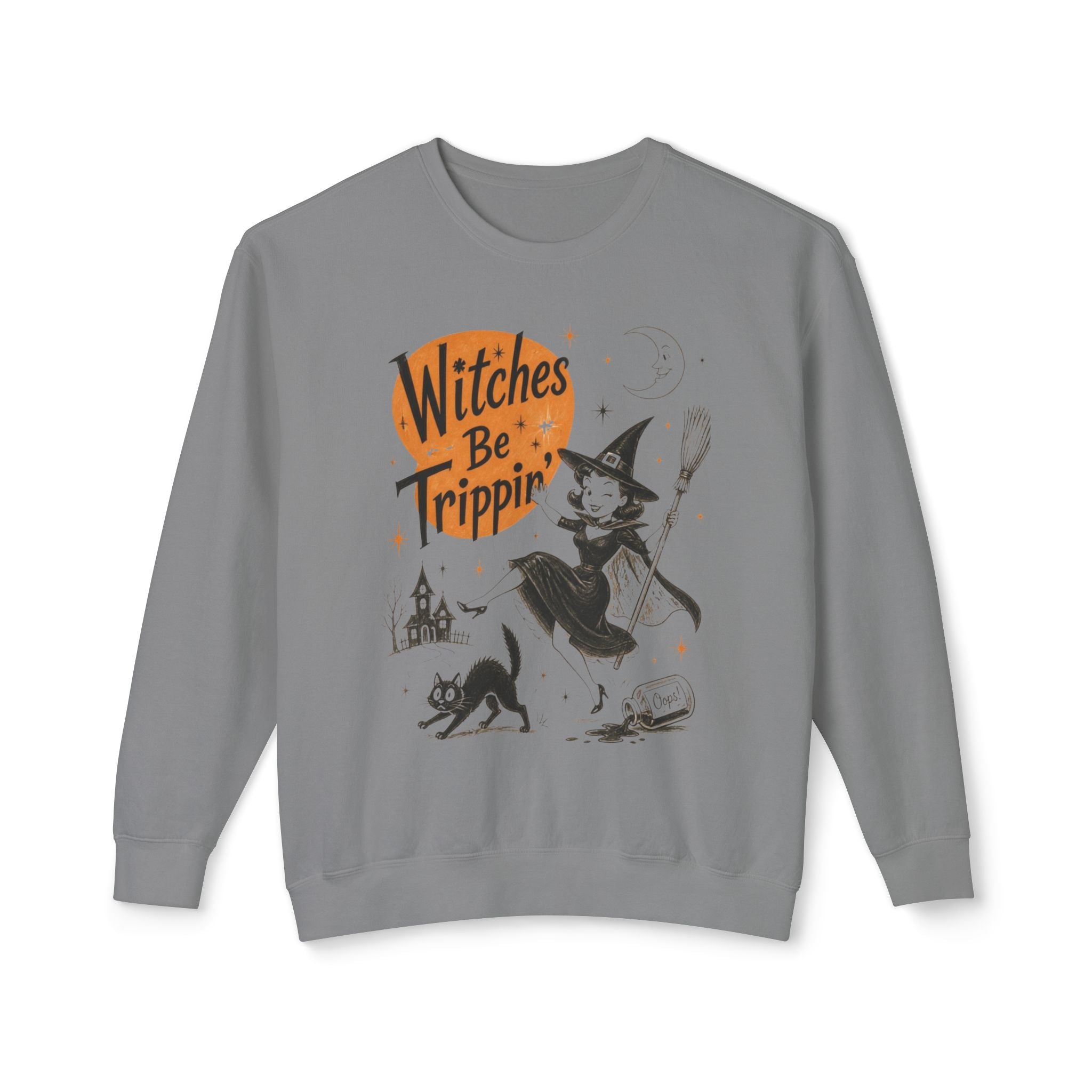 Witches Be Trippin' Halloween sweatshirt | Crewneck