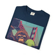 Alien & Bigfoot Golden Gate Bridge T-Shirt — San Francisco UFO & Cryptid Tee
