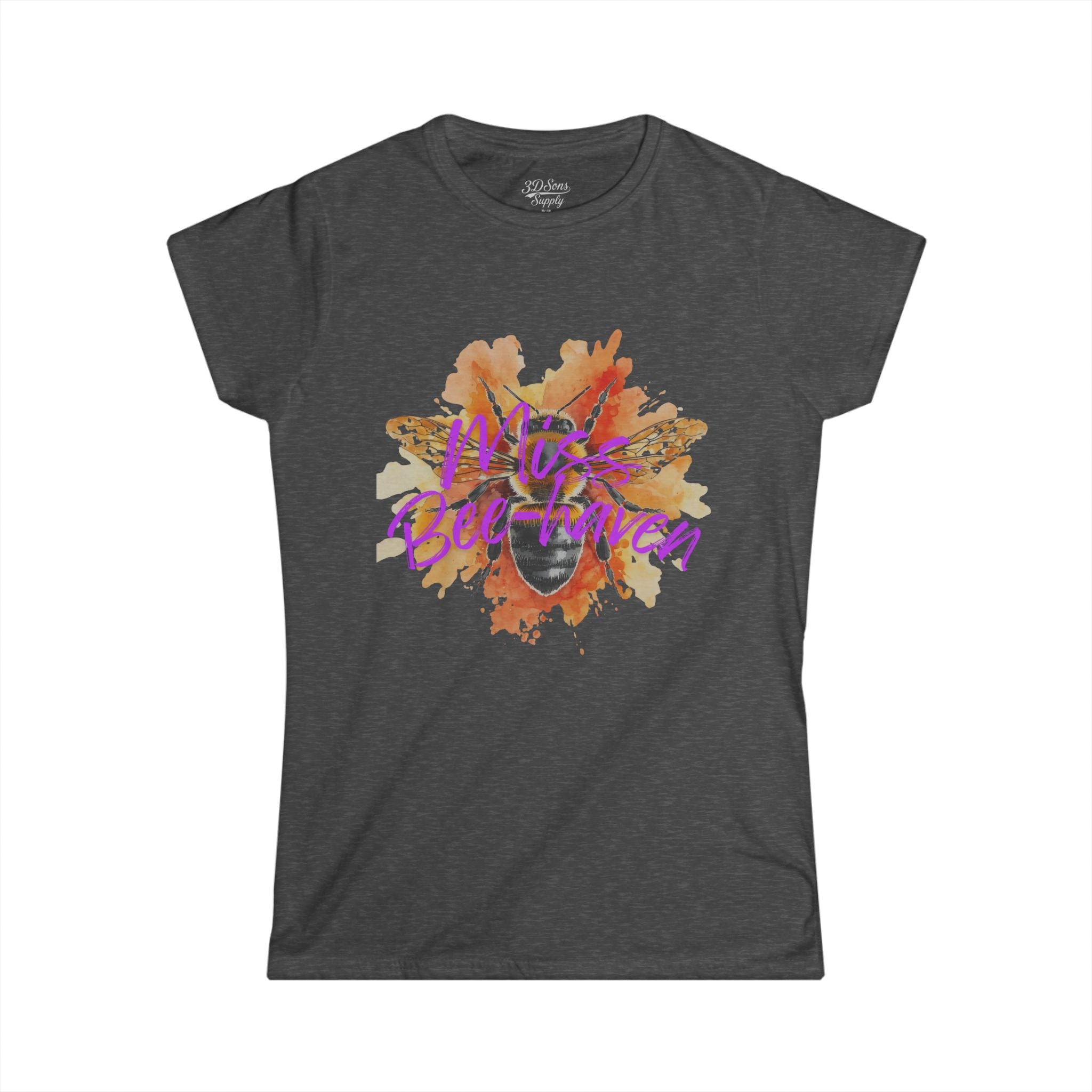 Miss Bee-Haven Women's Tee — Cute Bee Graphic Shirt for Bee Lovers