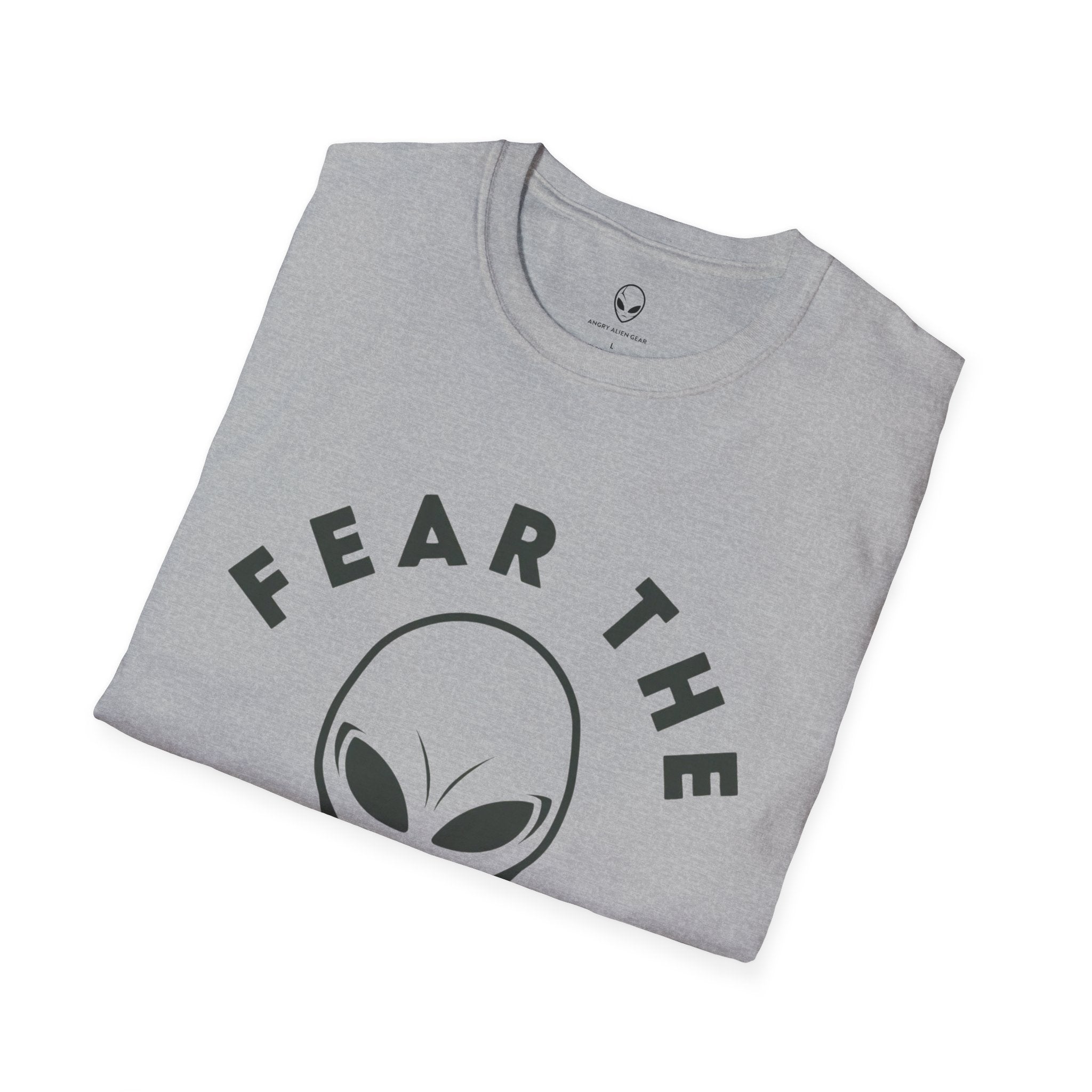 Fear the Probe Alien Graphic T-Shirt | Funny Extraterrestrial Design Tee Shirt