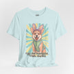 Easter Dog Tee — “Eggs Are Overrated...Treats Are Not” Corgi Retro Graphic T-Shirt