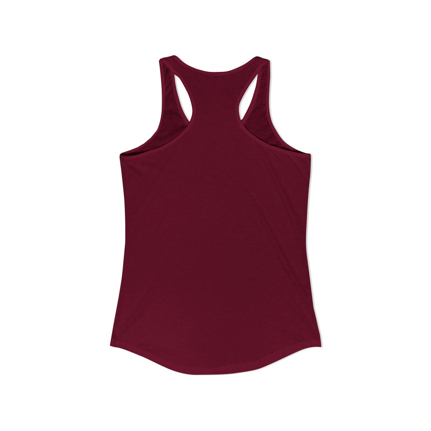 1776 Longhorn Skull Women's Racerback Tank